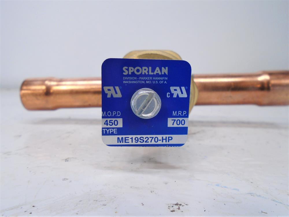 Sporlan 3/4" High Pressure Solenoid Valve ME19S270-HP